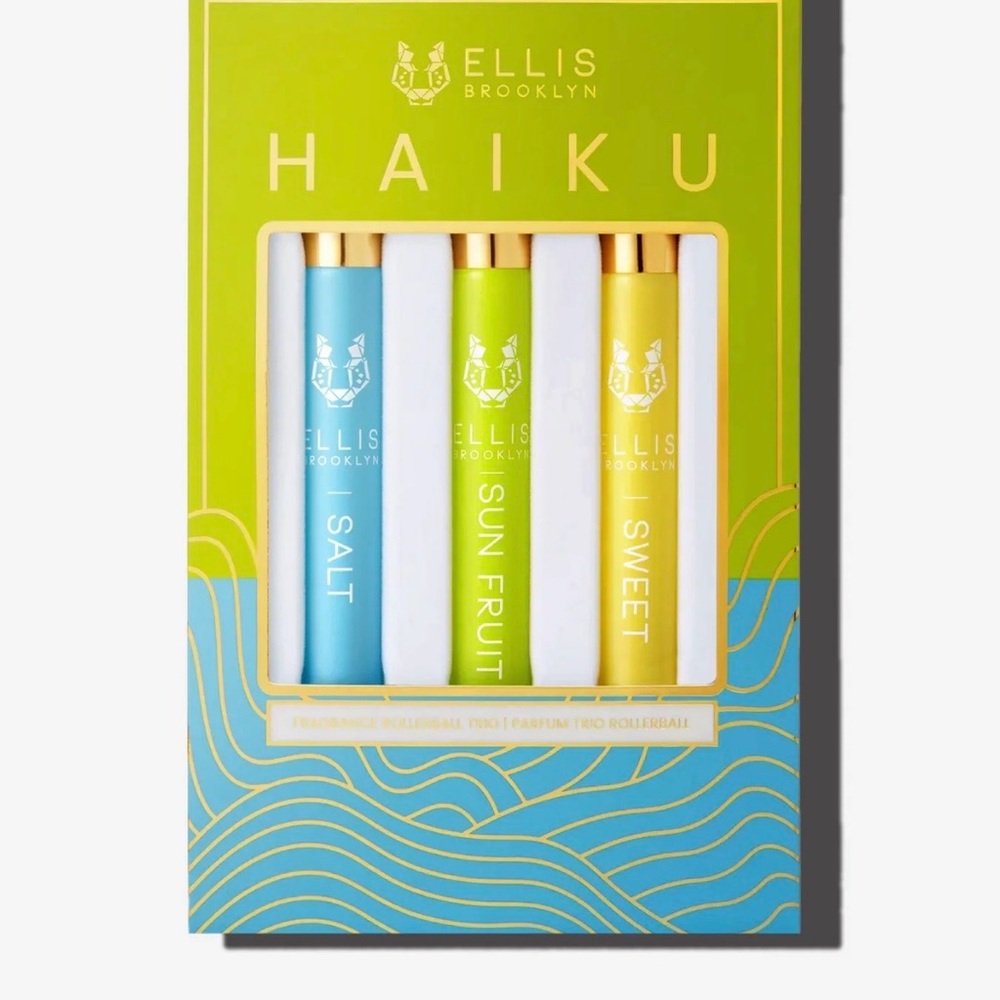 Ellis Brooklyn Haiku Fragrance Perfume Rollerball Trio Set